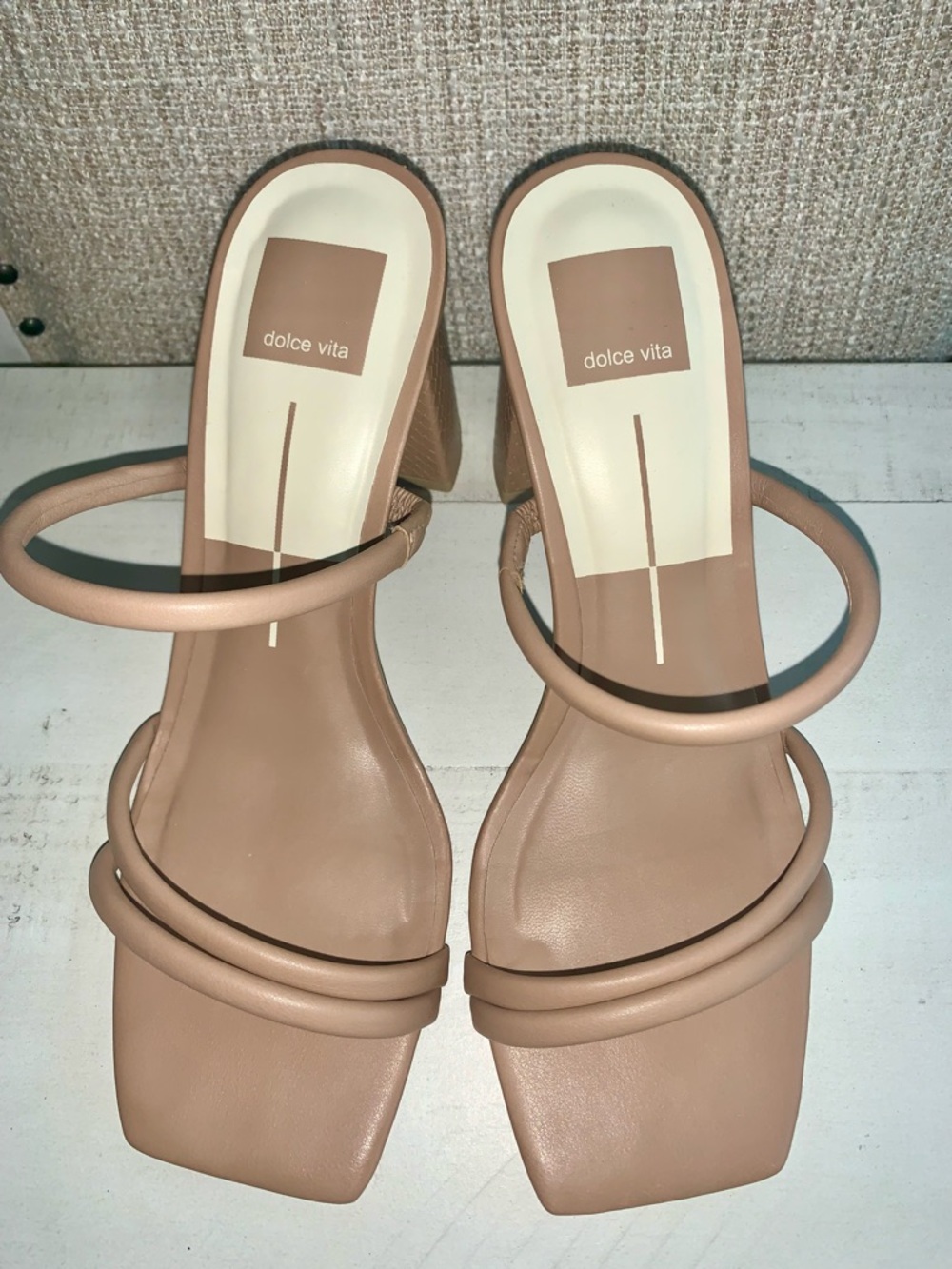 Dolce Vita Women’s Sandal/Heel Nude 7.5